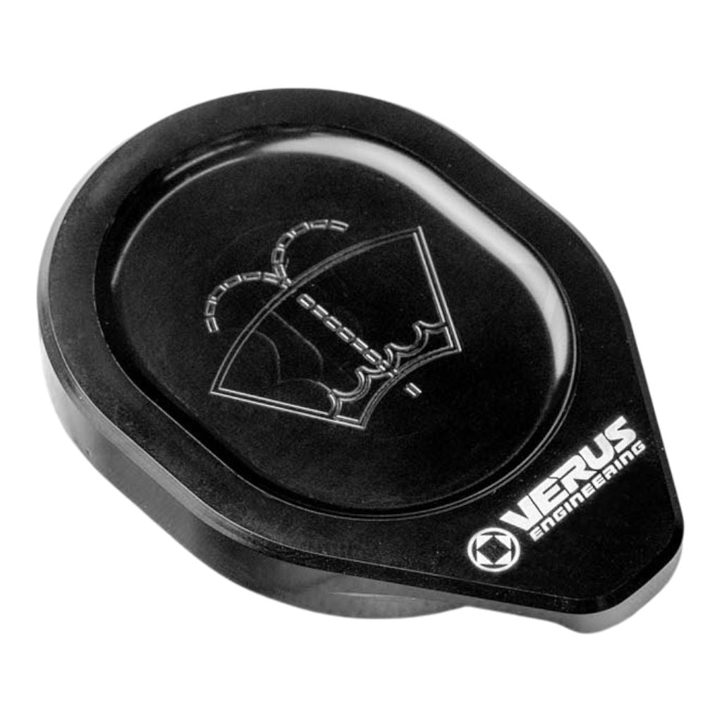 VERUS ENGINEERING A0686A-BLK Windshield Washer Fluid Reservoir Cap, Black for HONDA Civic Type R (FL5) Photo-0 