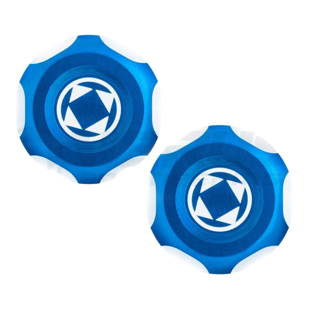 VERUS ENGINEERING A0731A-BLU A/C Line Cap Kit, Blue for SUBARU BRZ / SCION FRS / TOYOTA GT86 (ZN6 / ZC6) Photo-0 