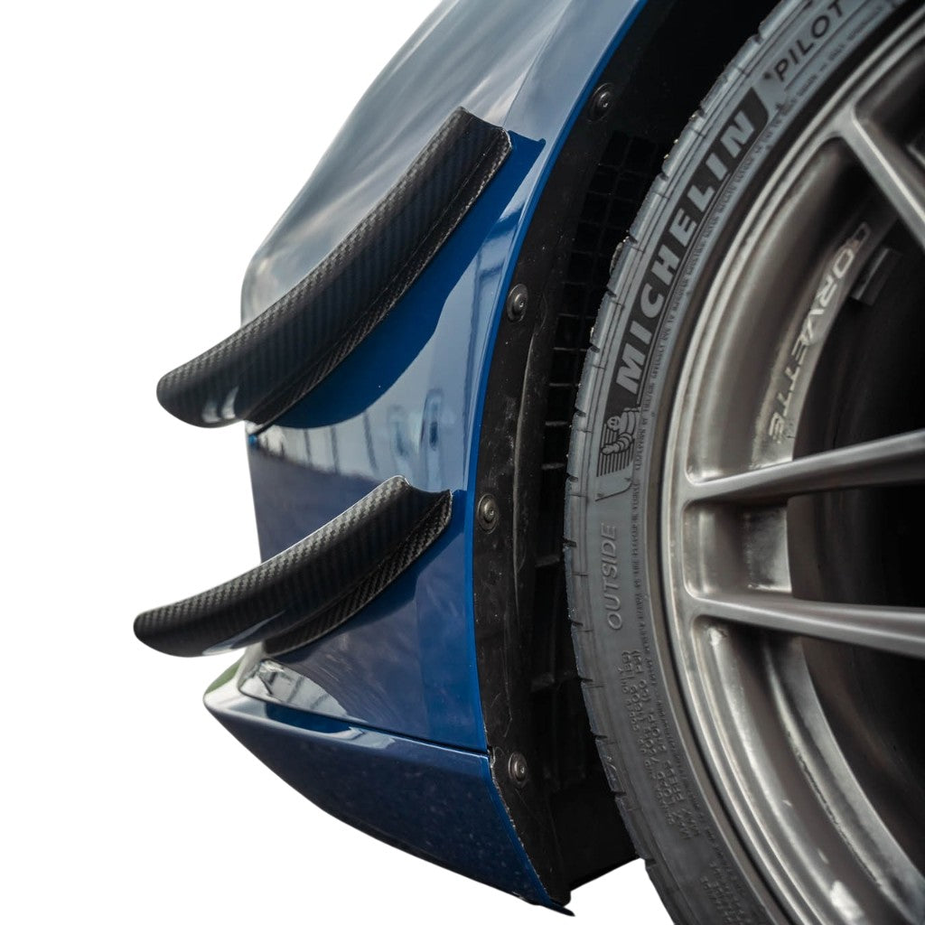 VERUS ENGINEERING A0752A Dual Element Dive Plane Kit (Canards) for CHEVROLET Corvette Z06 (C8) Photo-2 