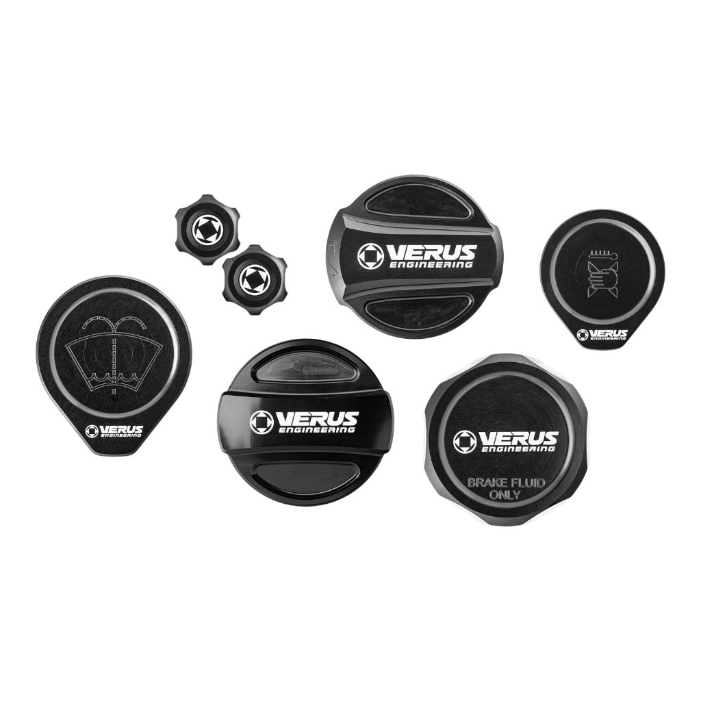 VERUS ENGINEERING A0768A-BLK-RLA Full Car Cap Kit RLA, Black for SUBARU WRX (VB) Photo-0 