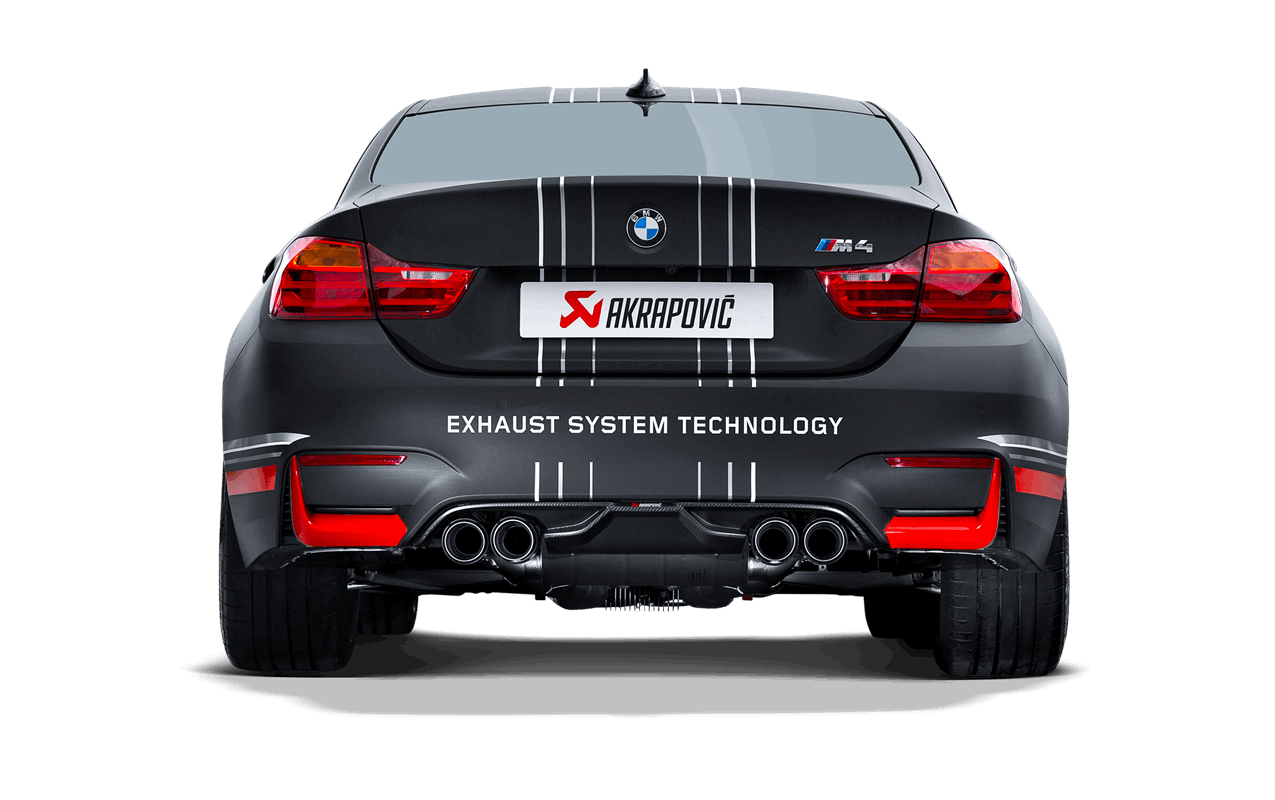 AKRAPOVIC DI-BM/CA/1 Rear Carbon Fiber Diffuser BMW M4 (F82, F83)-OPF/GPF 2018-2019 ABE Type Approval Photo-2 