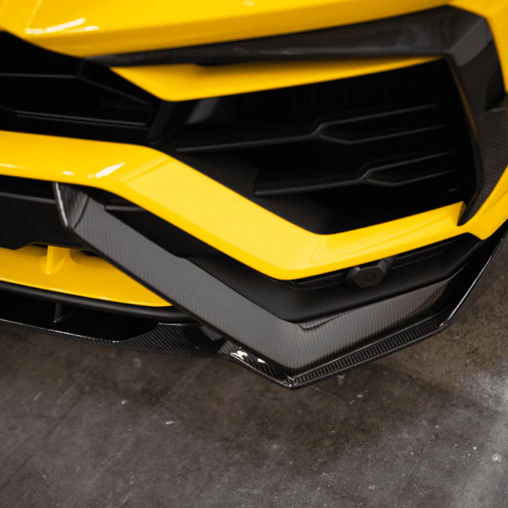 VORSTEINER 2020LOV Front Spoiler RAMPANTE EDIZIONE (Gloss Carbon) for LAMBORGHINI Urus 2018- Photo-3 