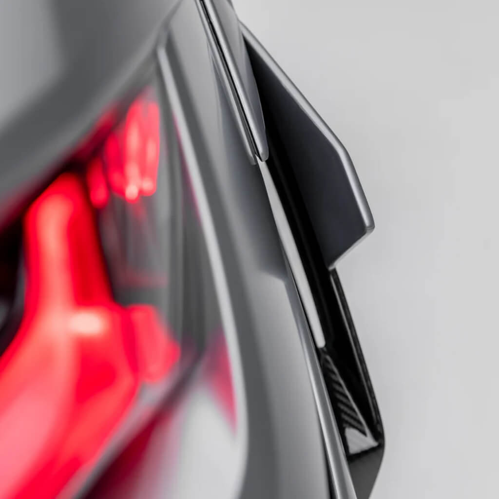VORSTEINER 2028LOV Canards EDIZIONE (Satin Carbon) for LAMBORGHINI Urus Performante 2023- Photo-4 