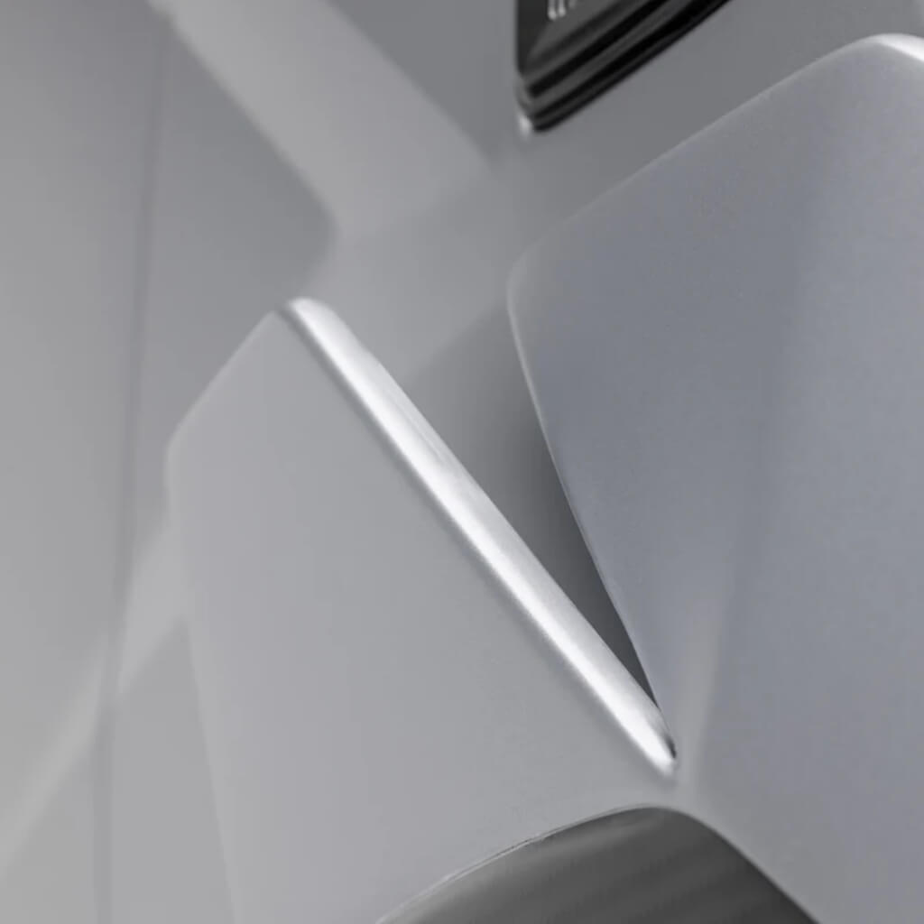 VORSTEINER 2028LOV Canards EDIZIONE (Satin Carbon) for LAMBORGHINI Urus Performante 2023- Photo-5 