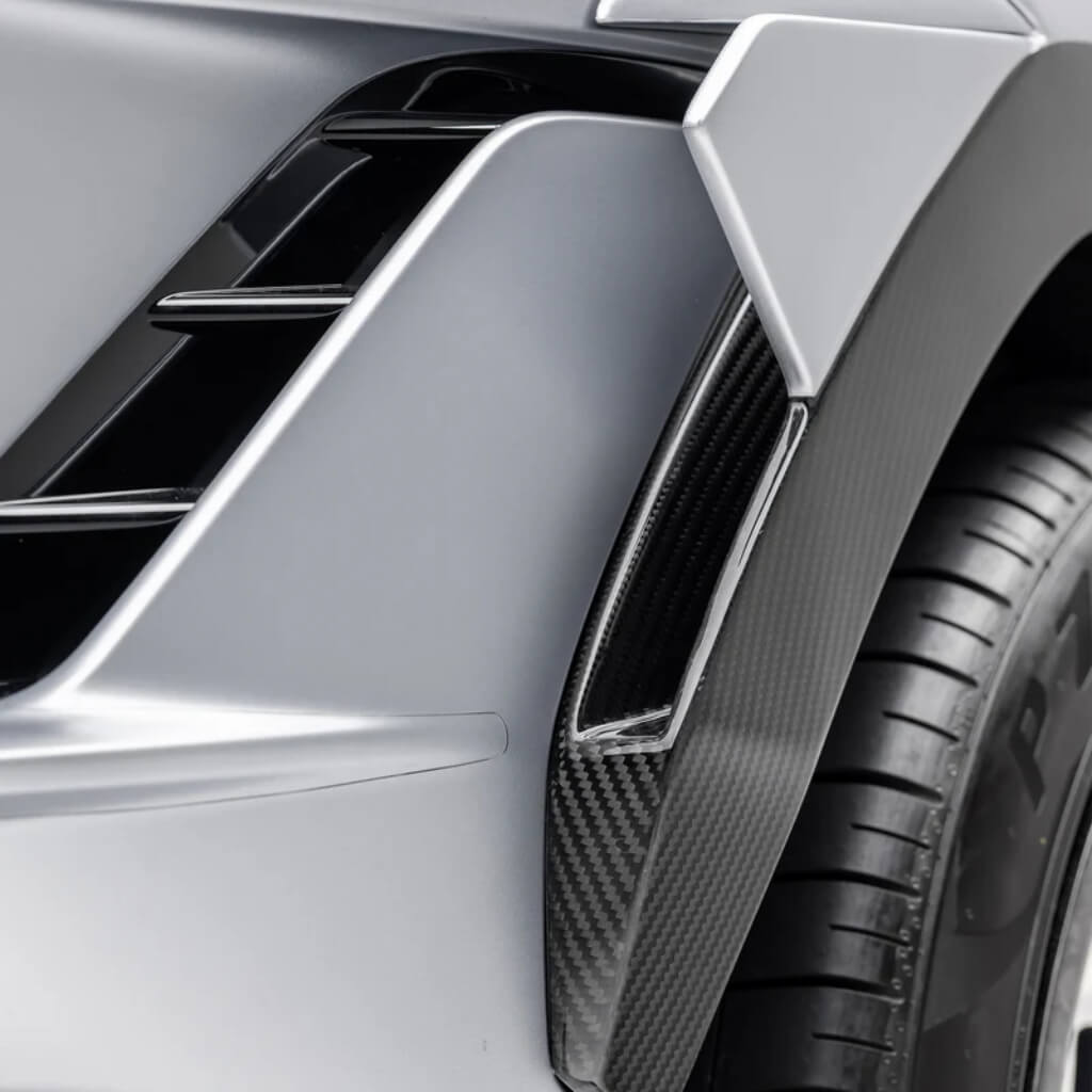 VORSTEINER 2028LOV Canards EDIZIONE (Satin Carbon) for LAMBORGHINI Urus Performante 2023- Photo-8 