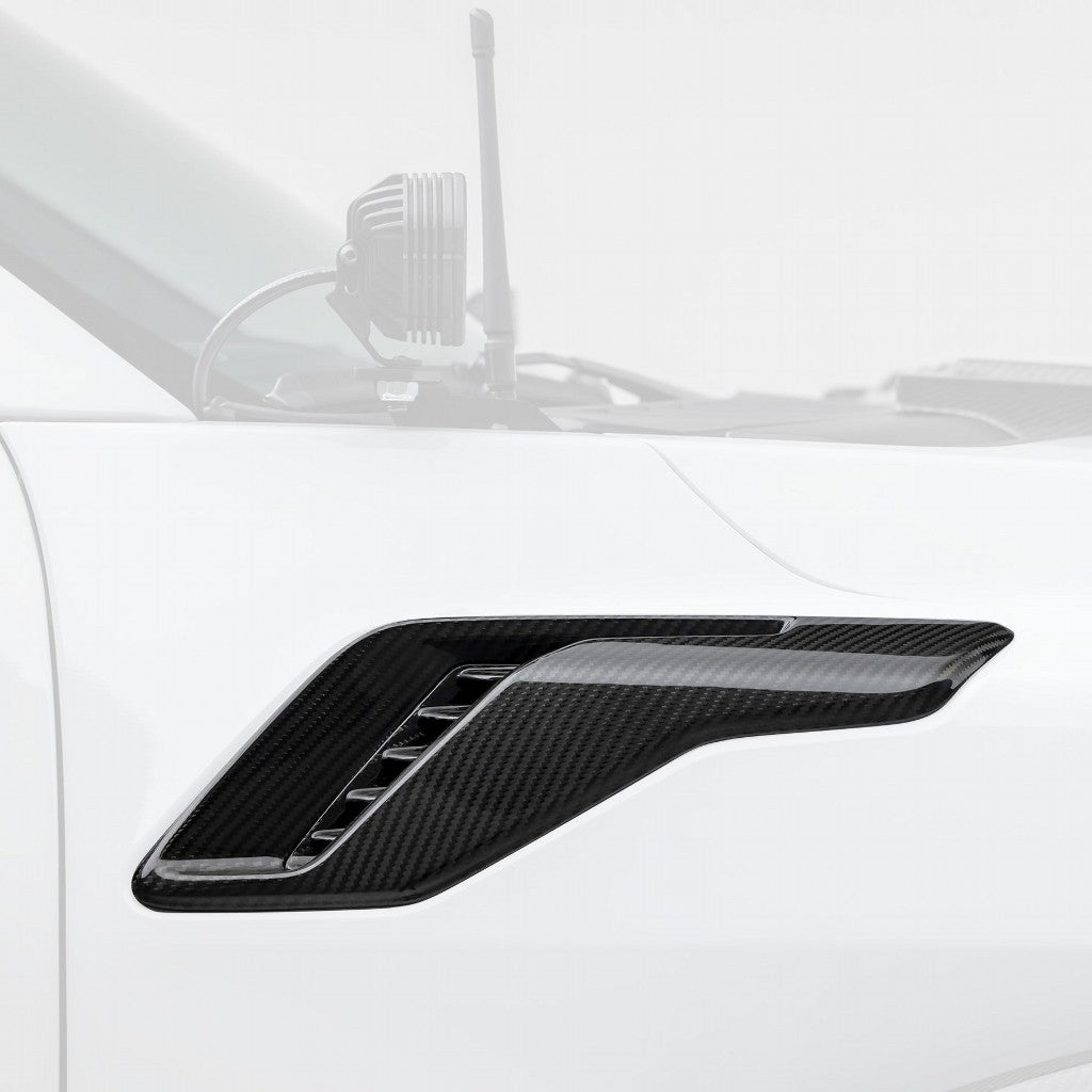 VORSTEINER FRT1015 Fender Side Vents (Gloss Carbon) for FORD F-150 Raptor R 2023- Photo-0 