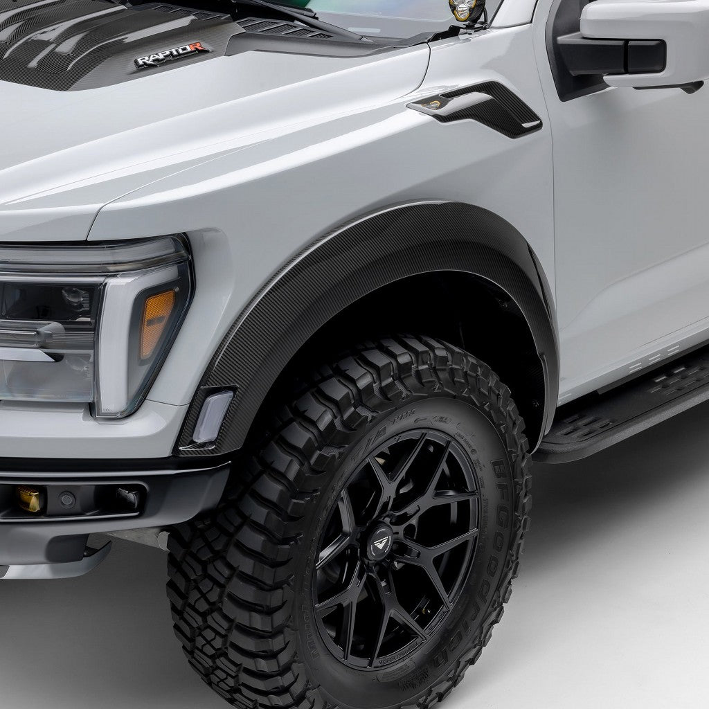 VORSTEINER FRT1090 Fender Flares (Gloss Carbon) for FORD F-150 Raptor R 2023- Photo-11 