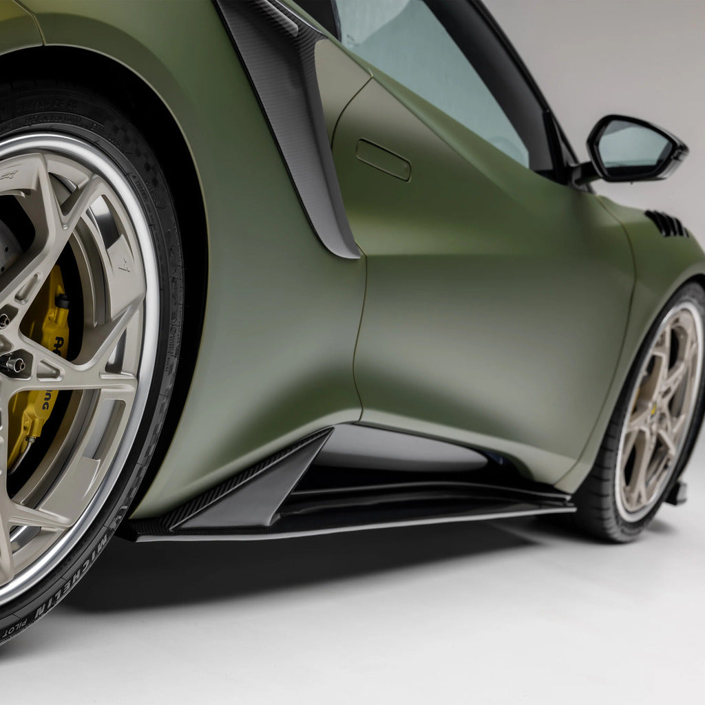 VORSTEINER LOE1030 Side Skirts LR-52 (Gloss Carbon) for LOTUS Emira 2024- Photo-1 