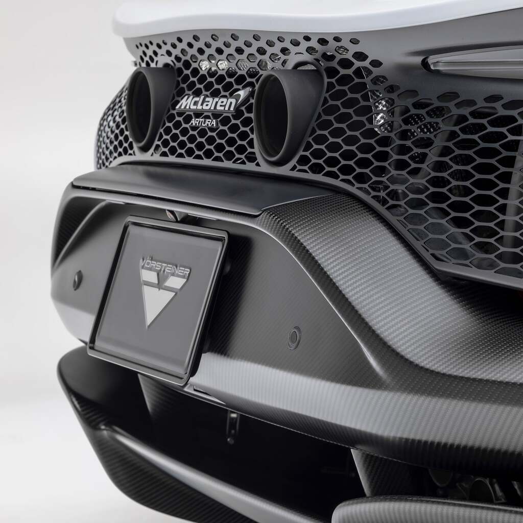 VORSTEINER MVS3041 Rear Bumper VRS (Satin Carbon) for MCLAREN Artura 2023- Photo-3 