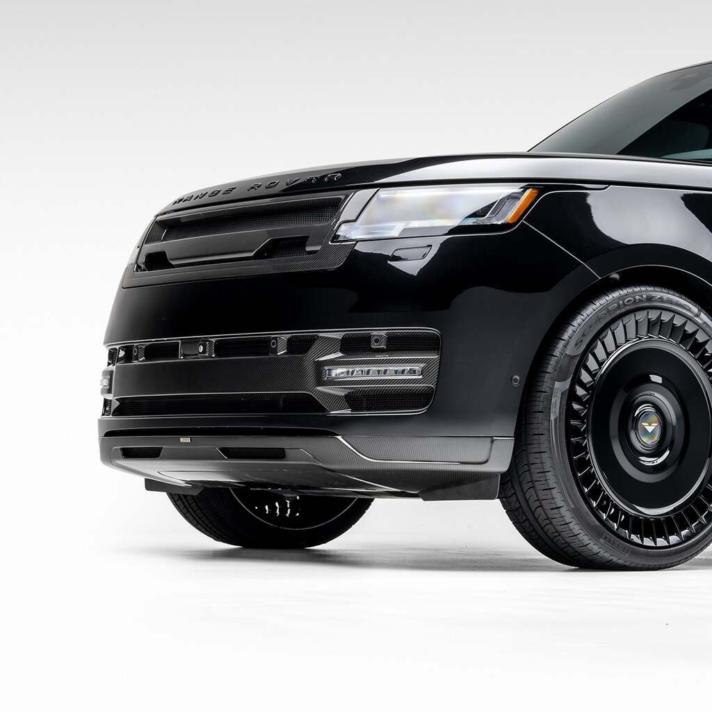 VORSTEINER ROV1021 Front Spoiler KENSINGTON (Satin Carbon) for LAND ROVER Range Rover (L460) 2024- Photo-4 