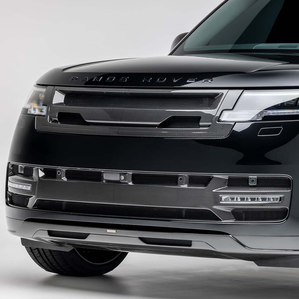 VORSTEINER ROV1026 Front Middle Grill KENSINGTON (Satin Carbon) for LAND ROVER Range Rover (L460) 2024- Photo-1 