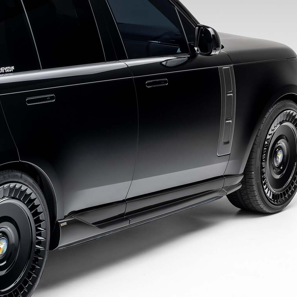 VORSTEINER ROV1030 Side Skirts KENSINGTON (Gloss Carbon) for LAND ROVER Range Rover (L460) 2024- Photo-1 