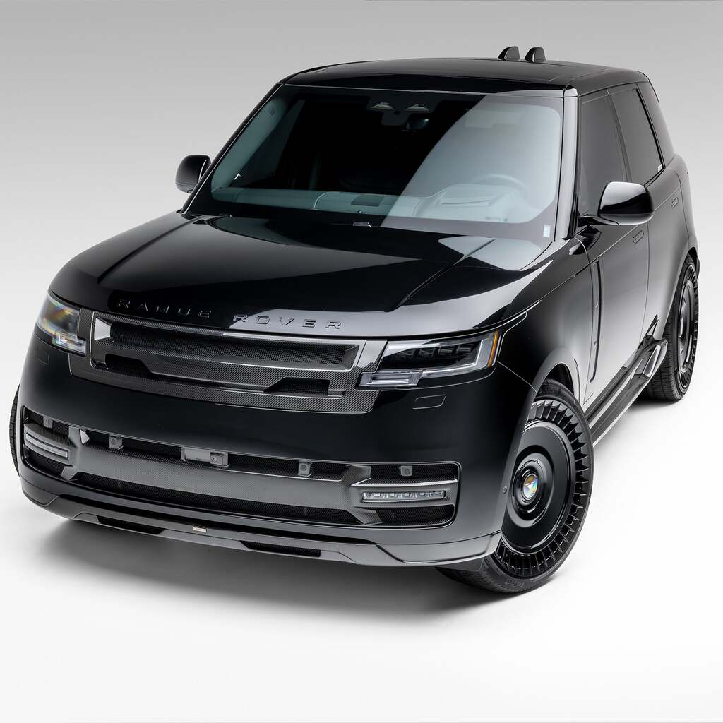 VORSTEINER ROV1035 Front Upper Grill KENSINGTON (Gloss Carbon) for LAND ROVER Range Rover (L460) 2024- Photo-2 