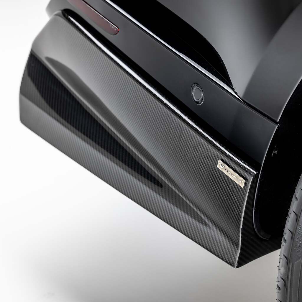 VORSTEINER ROV1051 Rear Diffuser KENSINGTON (Satin Carbon) for LAND ROVER Range Rover (L460) 2024- Photo-6 