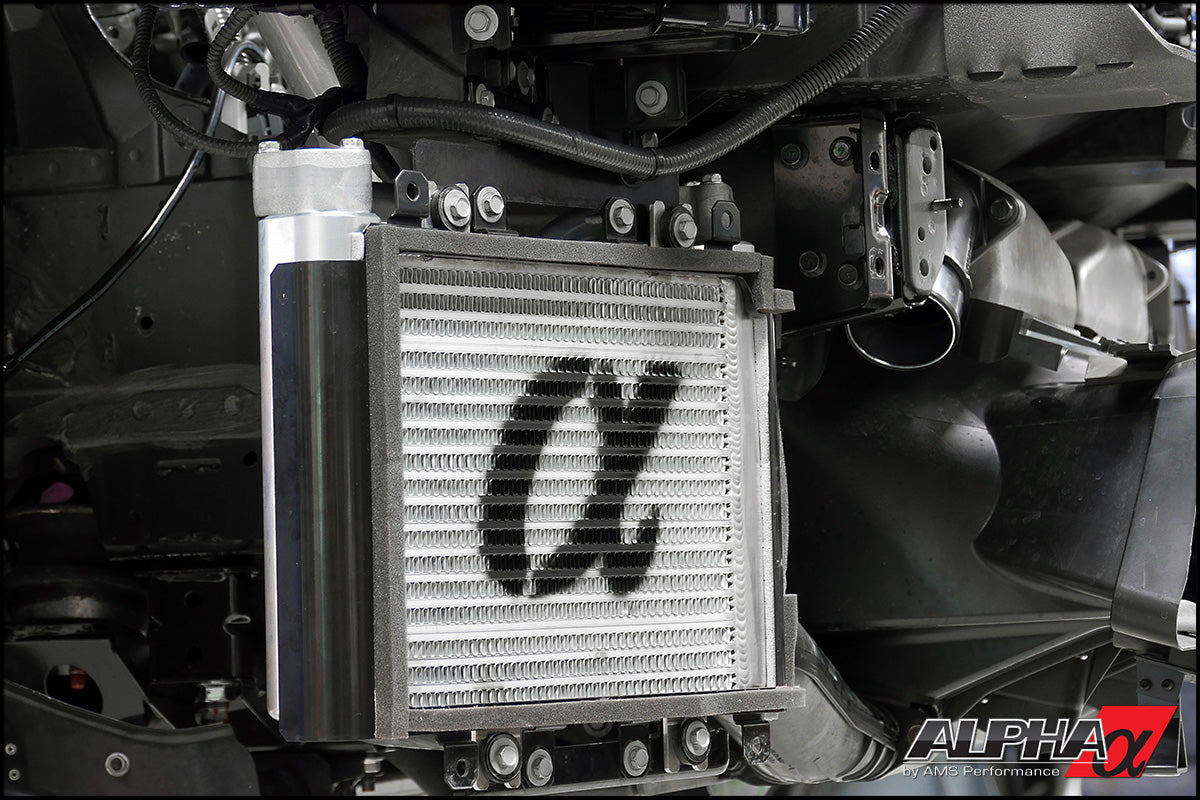 AMS ALP.07.02.0104-1 Factory Replacement Engine Oil Cooler for NISSAN GT-R (R35) Photo-5 