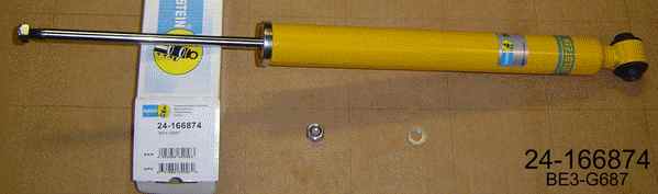 BILSTEIN 24-166874 Shock absorber rear B6 (R2) MERCEDES-Benz E-Class (W212) Photo-1 