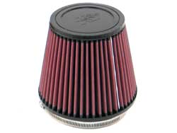 K&N RU-5147 UNIVERSAL Clamp-On Air Filter 5"FLG, 6-1/2"B, 4-1/2"T, 5-1/2"H Photo-0 