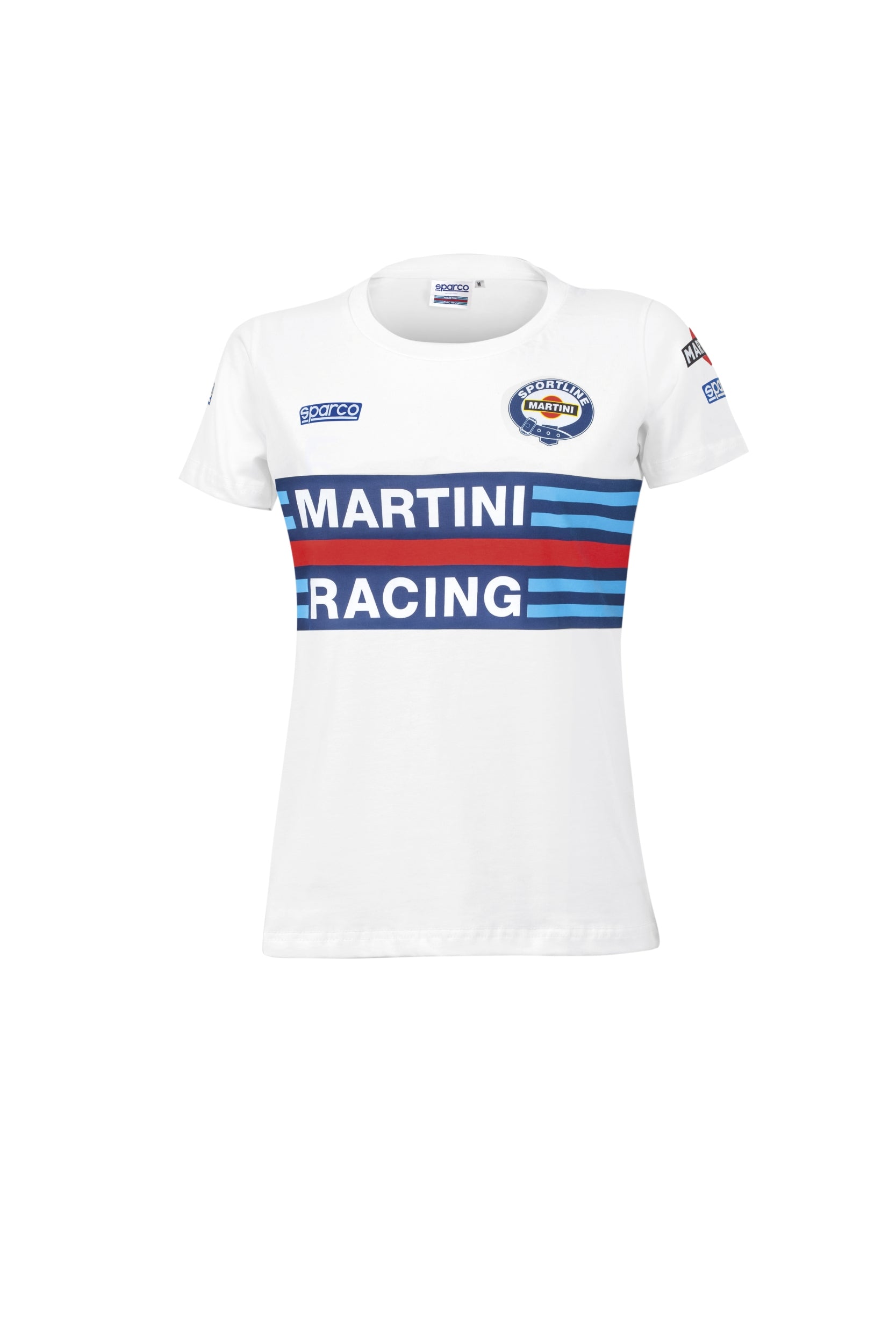 SPARCO 01398MRBI1S T-shirt MARTINI RACING Lady, white, size S Photo-0 