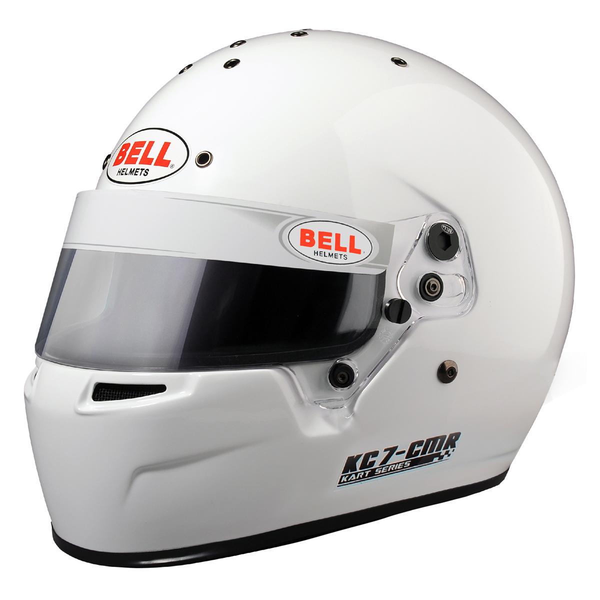 BELL 1311007 Karting helmet KC7-CMR (CIK, CMR2016), white, size 58 Photo-0 