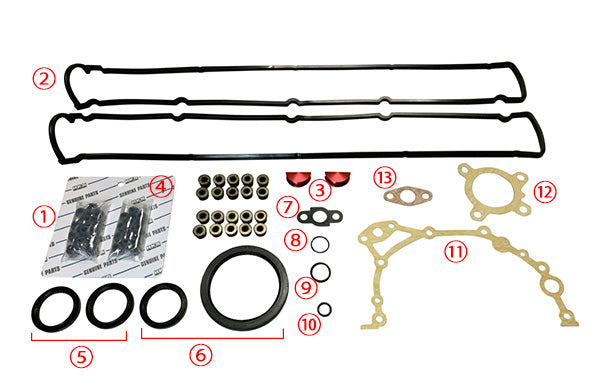 HKS 23009-AN012 Head Gasket Kit For Engine Overhaul Stopper 1.6 mm for RB26 Photo-1 