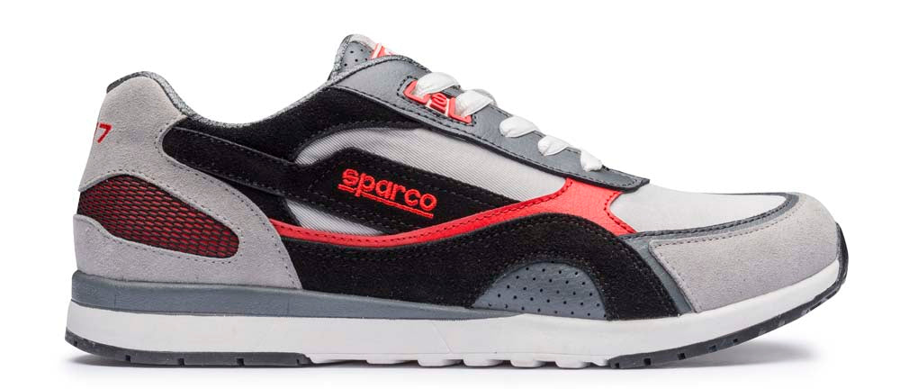 SPARCO 00126244NRRS Shoes SH-17, leather/fabric, black/red, size 44 Photo-0 