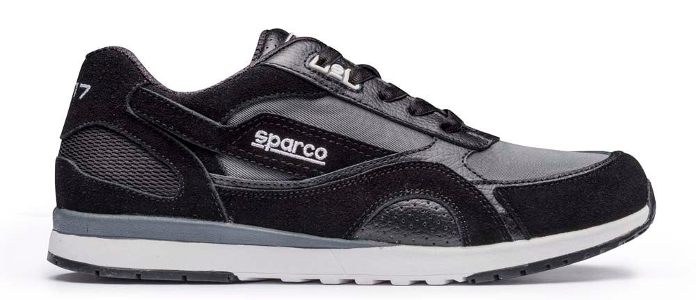 SPARCO 00126244NR Shoes SH-17, leather/fabric, black, size 44 Photo-0 