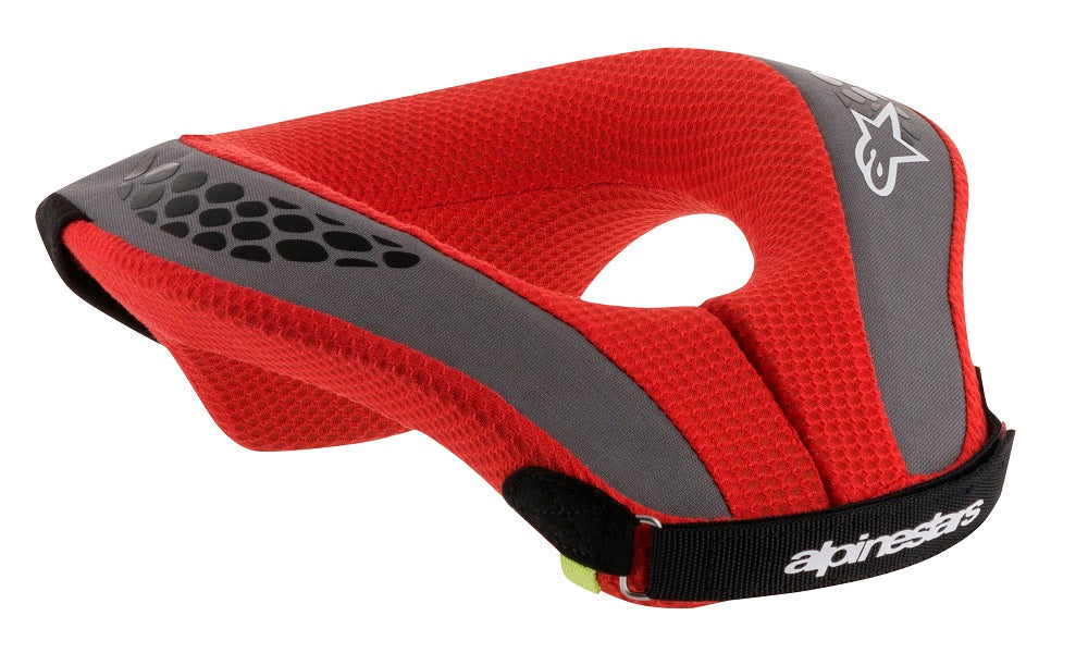 ALPINESTARS 6741018_13_S/M SEQUENCE YOUTH NECK ROLL, red/black, size S/M (6-10 yrs.) Photo-0 