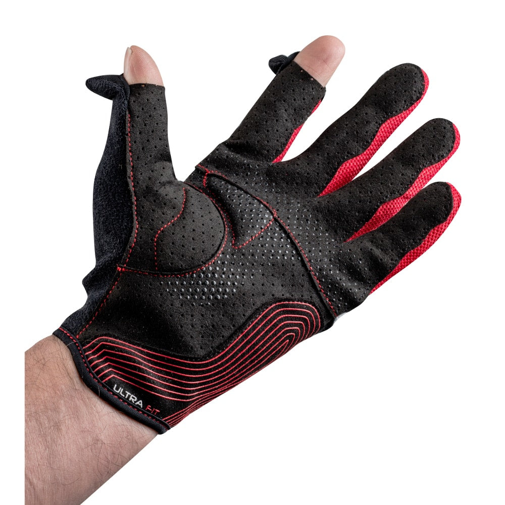 SPARCO 002094NRRS08 Sim Racer gloves HYPERGRIP, black/red, size 08 Photo-2 