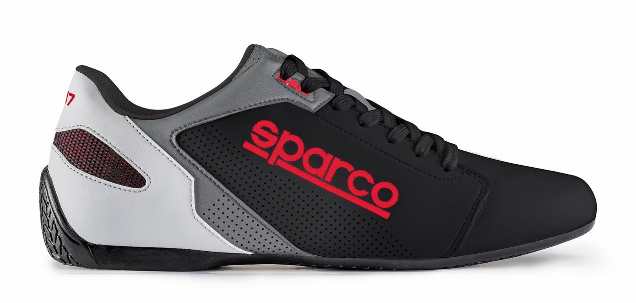SPARCO 00126343NRRS Shoes SL-17SH, leather, black/red, size 43 Photo-0 