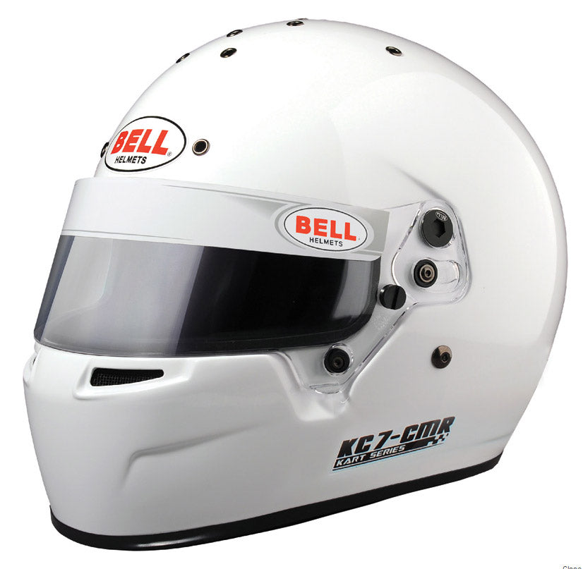BELL 1311003 Karting helmet KC7-CMR (CIK, CMR2016), white, size 54 Photo-0 