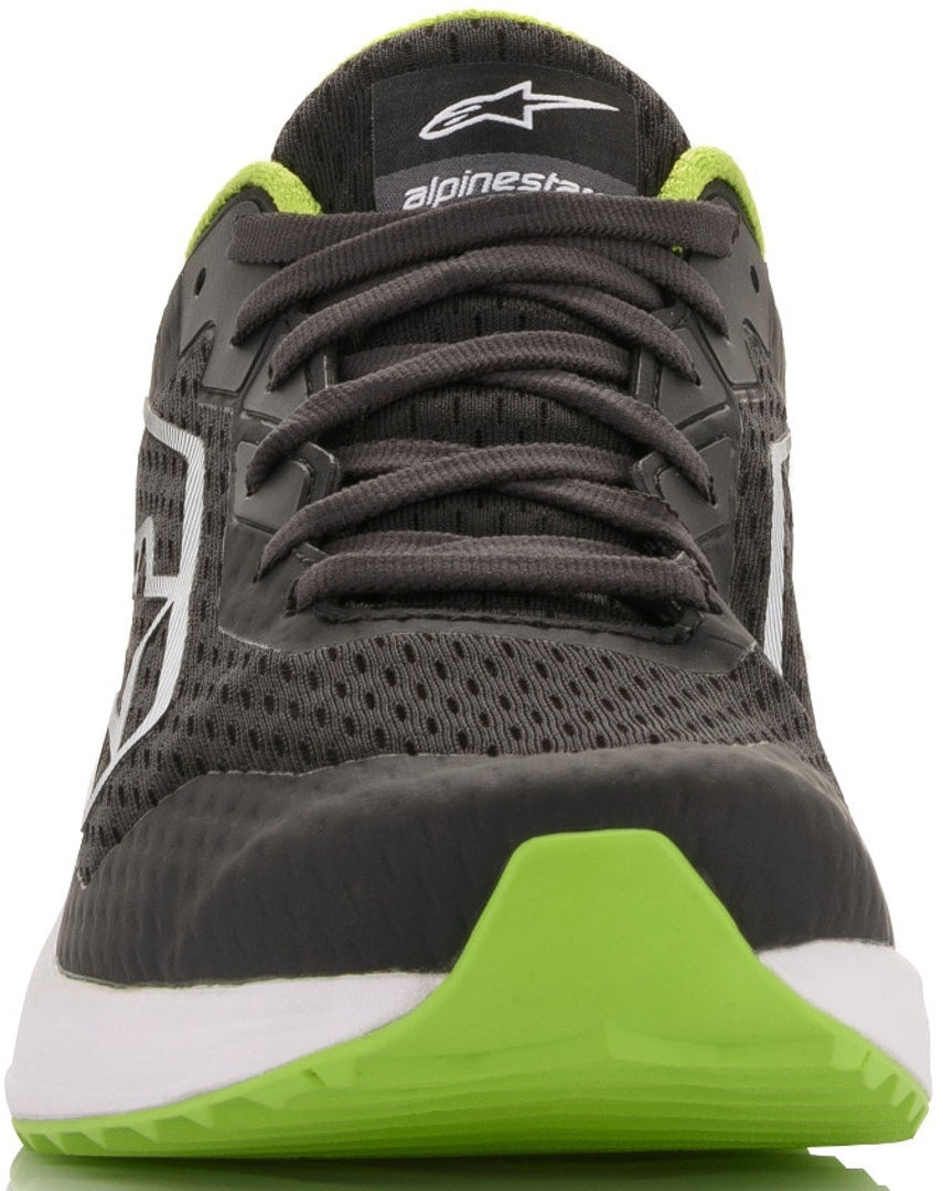 ALPINESTARS 2654520_163_9,5 META ROAD RUNNING shoes, black/white/green, size 42,5 (9,5) Photo-1 