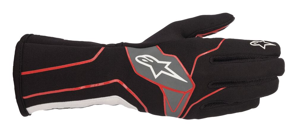 ALPINESTARS 3551720_132_XXL TECH 1 K v2 Kart gloves, black/red/white, size XXL Photo-0 