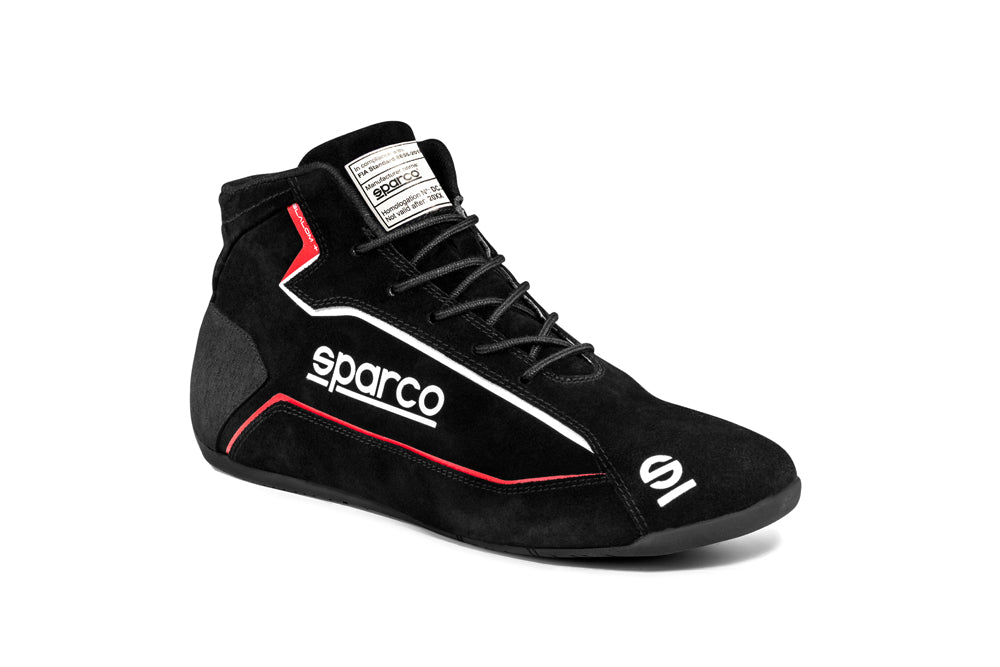 SPARCO 00127444NR SLALOM+ Racing shoes, FIA 8856-2018, black, size 44 Photo-0 