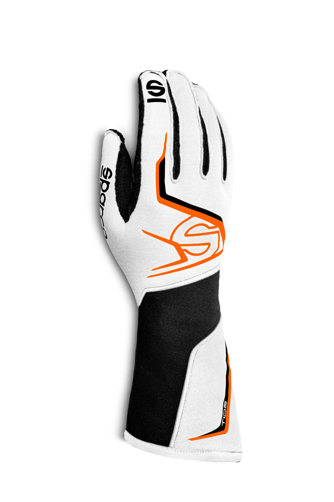 SPARCO 0028610NRAF TIDE K 2020 Kart gloves, white/black/orange, size 10 Photo-0 