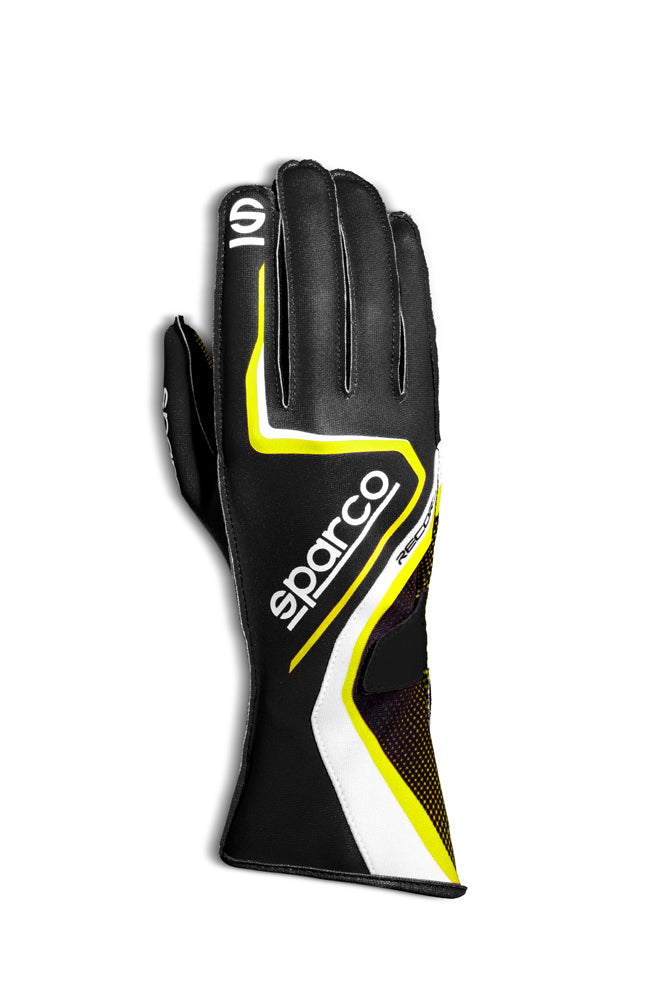 SPARCO 00255507NRGF RECORD Kart gloves, black/yellow, size 7 Photo-0 