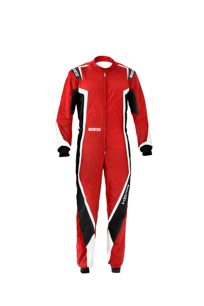 SPARCO 002341RNBO5XXL KERB Kart suit, CIK, red/black/white, size XXL Photo-0 
