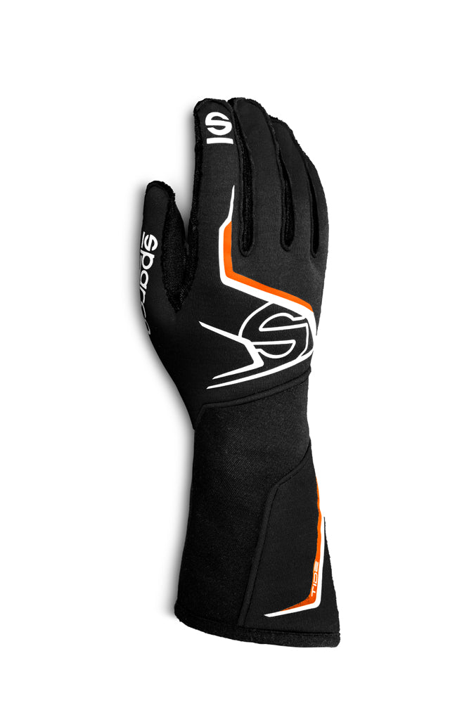 SPARCO 00135613NRAF TIDE Racing gloves, FIA 8856-2018, black/orange, size 13 Photo-0 