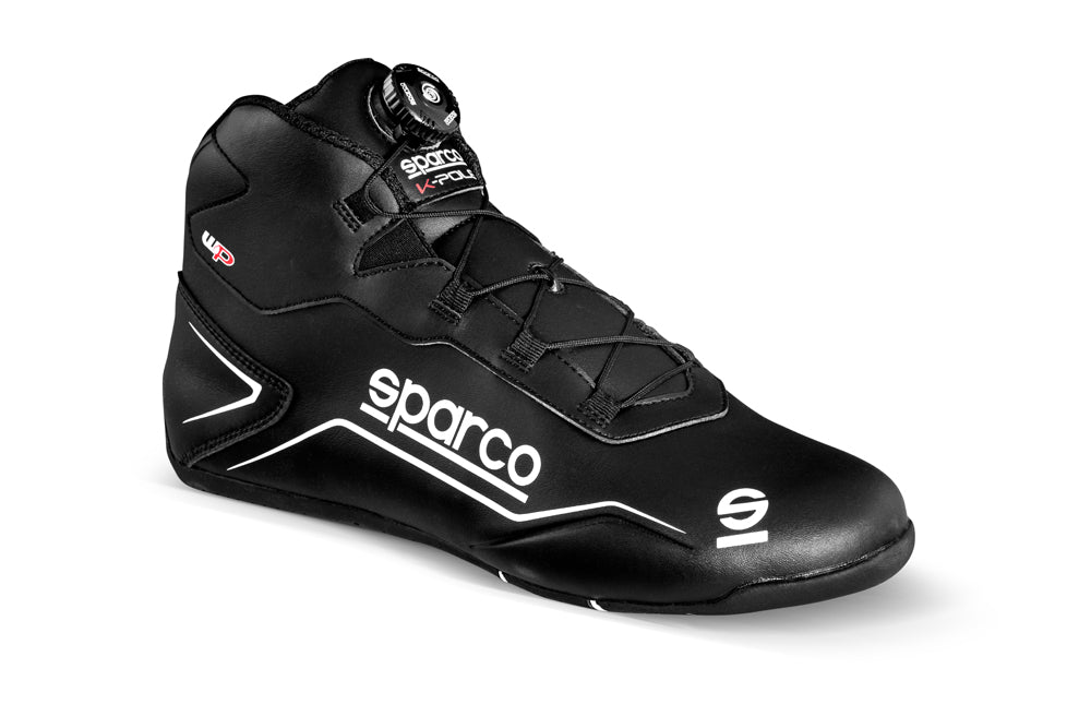 SPARCO 001269WP37NRNR K-POLE WP Kart shoes, waterproof, black, size 37 Photo-0 