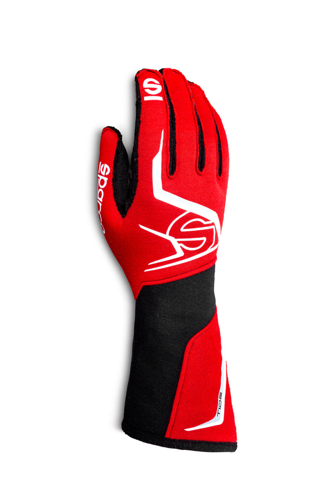 SPARCO 00135609RSNR TIDE Racing gloves, FIA 8856-2018, red/black, size 9 Photo-0 