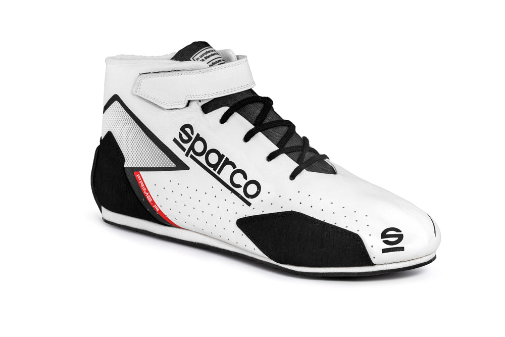 SPARCO 00128246BI PRIME R Racing shoes, FIA 8856-2018, white, size 46 Photo-0 
