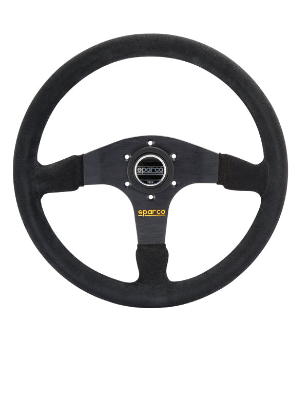 SPARCO 015R375PSN Steering wheel R375, suede, black, diam.350mm, reach 36mm Photo-0 