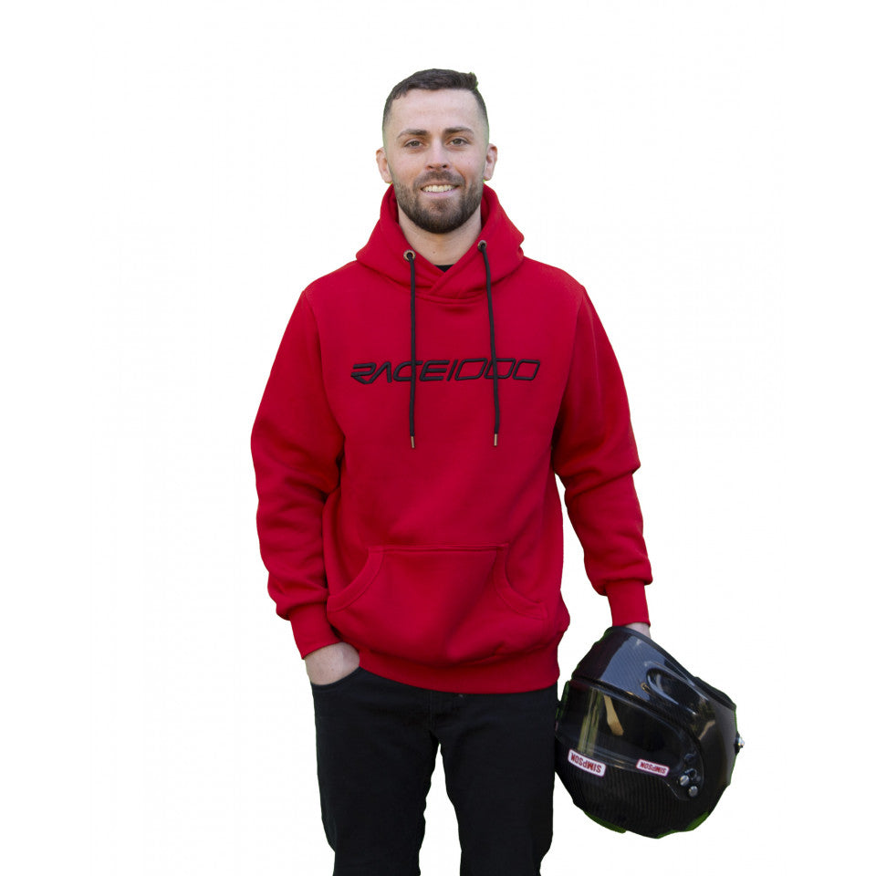 RACE1000 RACE-HR-M Hoodie Color Red Size M Photo-0 