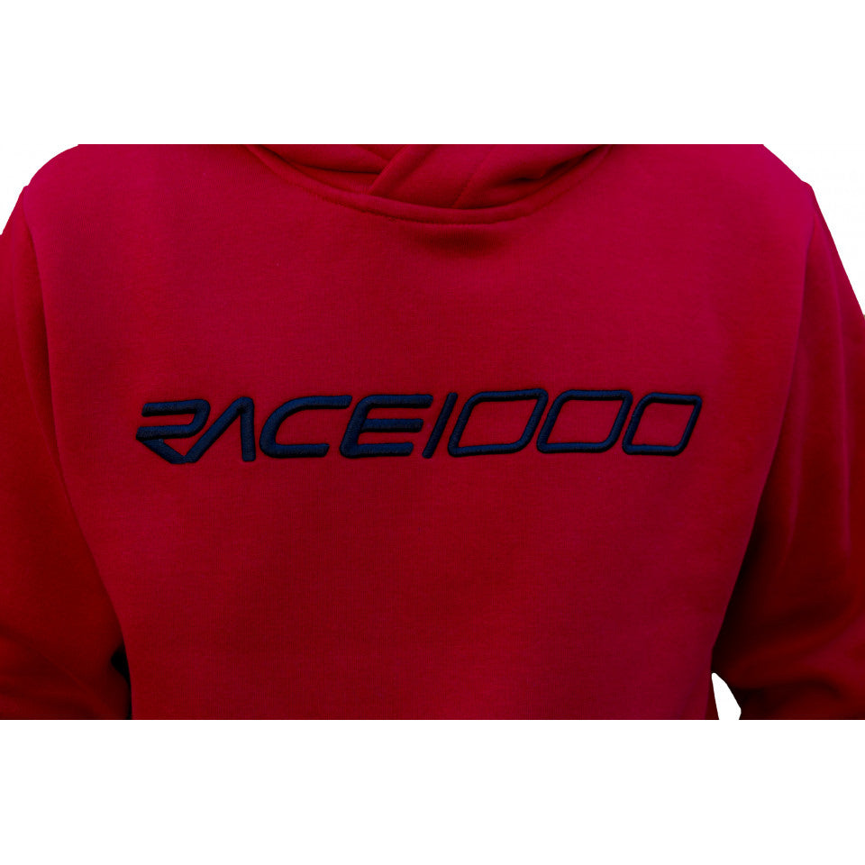 RACE1000 RACE-HR-S Hoodie Color Red Size S Photo-1 