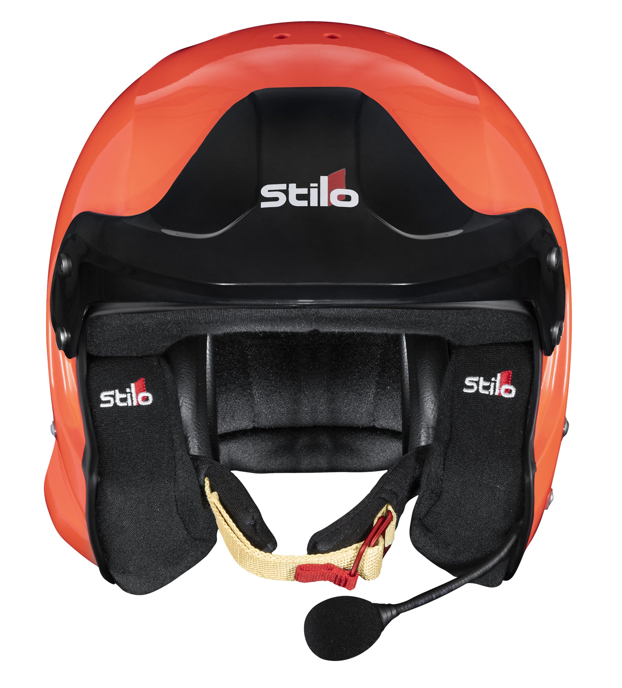 STILO DA0112EF2T55 VENTI TROPHY Offshore helmet, no HANS clips, FIA/SNELL 2020, orange, size 55 Photo-0 