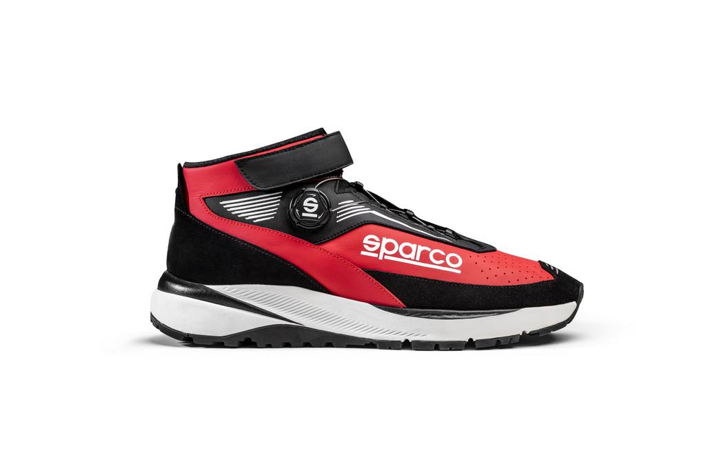 SPARCO 0012B245NRRS Racing shoes CHRONO black/red size 45 Photo-2 